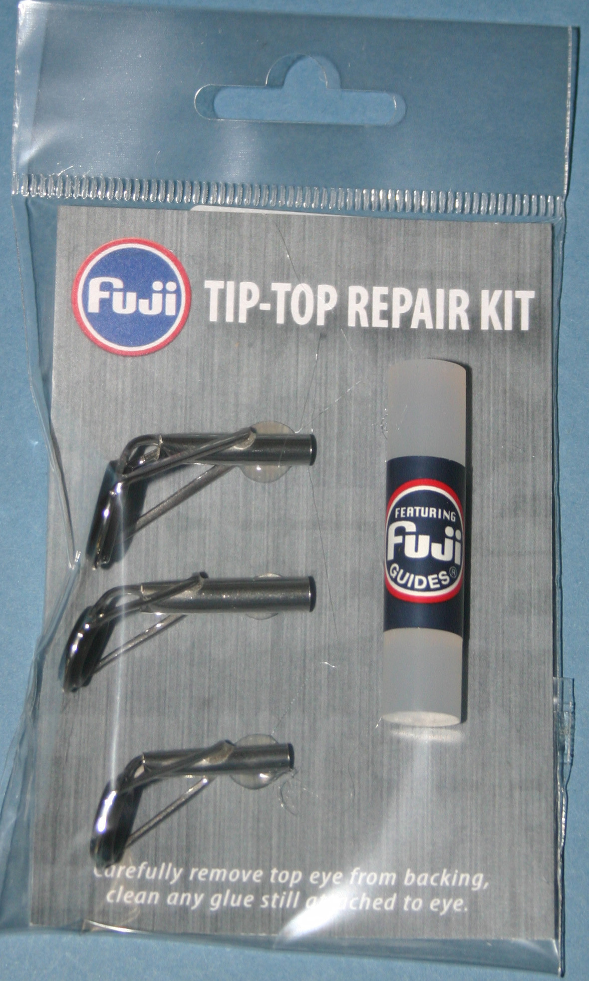 Rod Tip Repair Kit with Glue,Complete Supplies for Freshwater